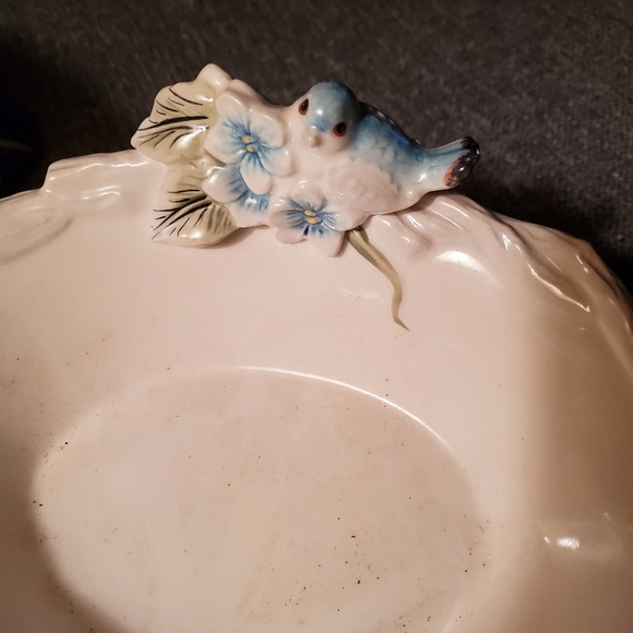 Fitz & Floyd Bowl with Bird - Picture 2 of 3